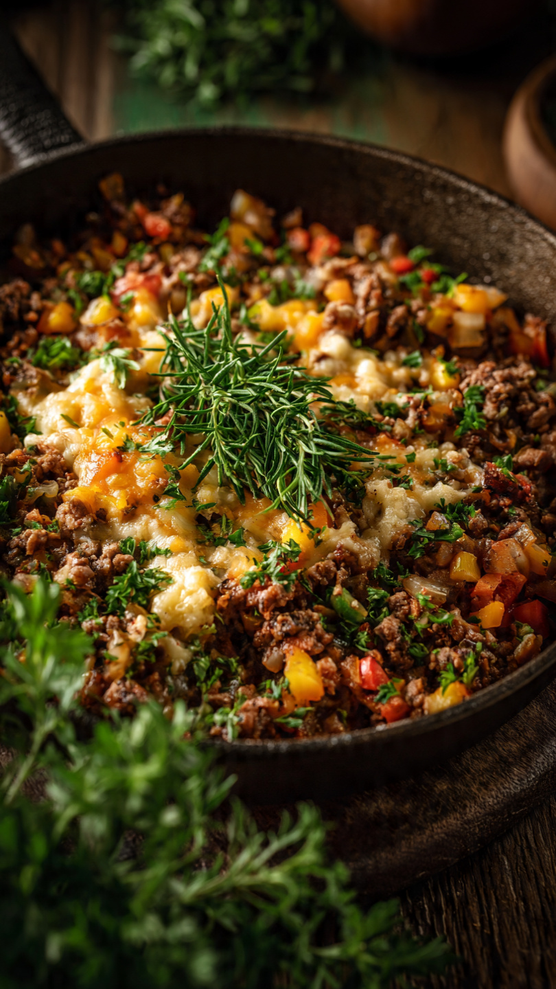 Keto Korean Ground Beef Bowl