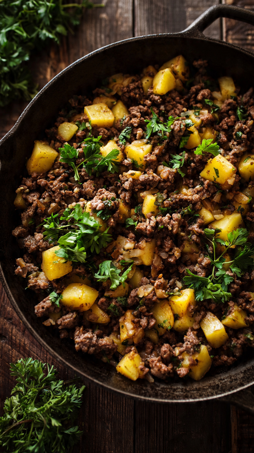Ground Beef and Potato Casserole (Easy One-Pan Dinner)