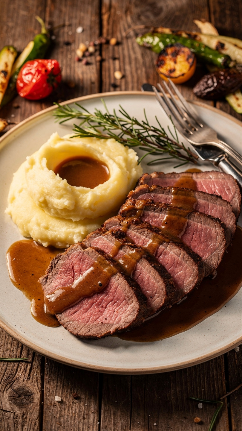 Leftover Roast Beef and Noodles with Rich Beef Gravy