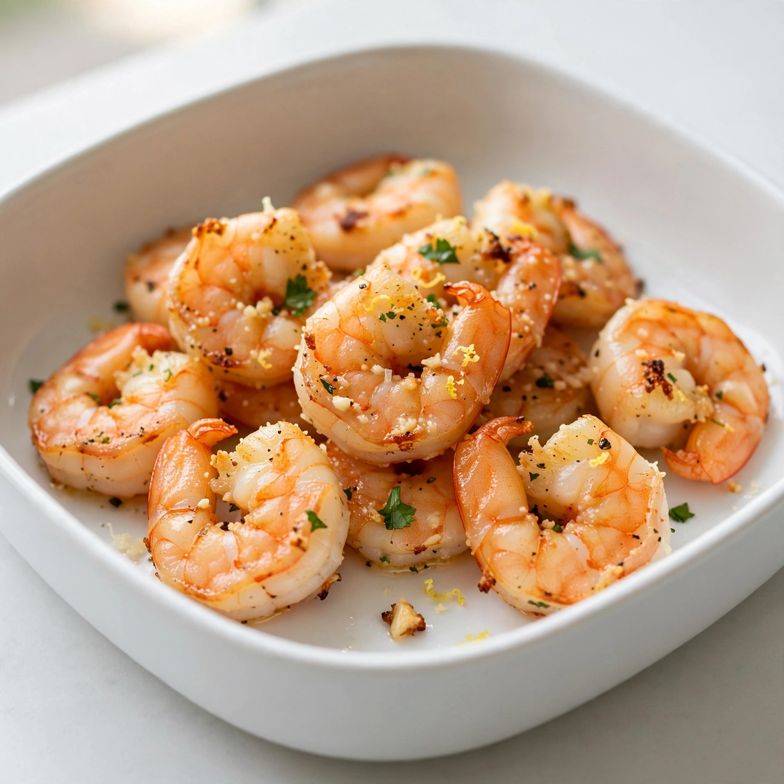 Air Fryer Garlic Parmesan Shrimp