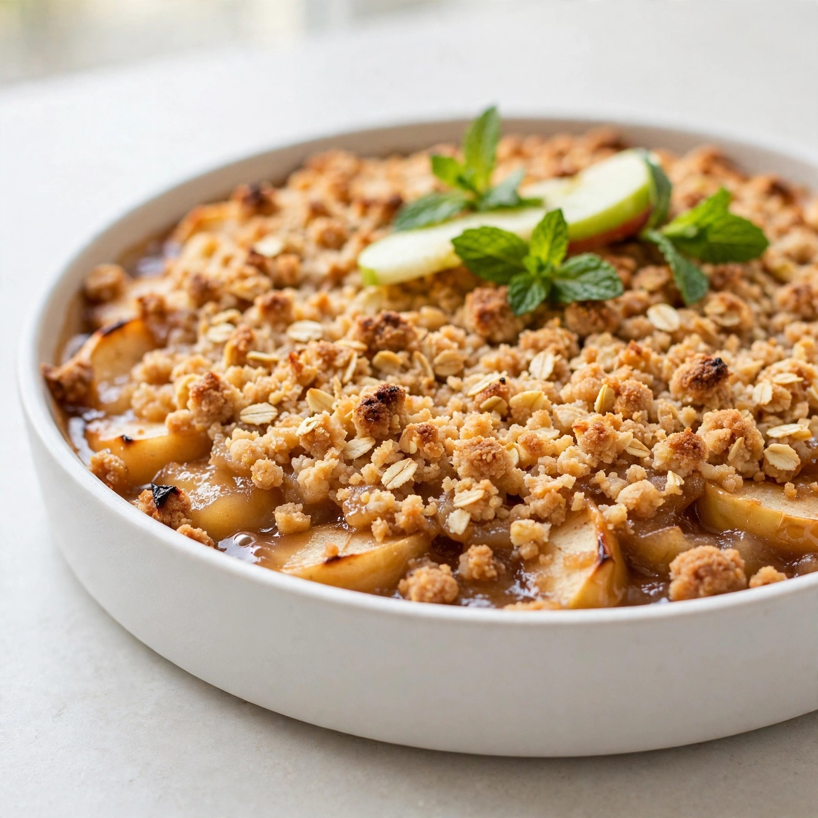 Apple Crisp Pie