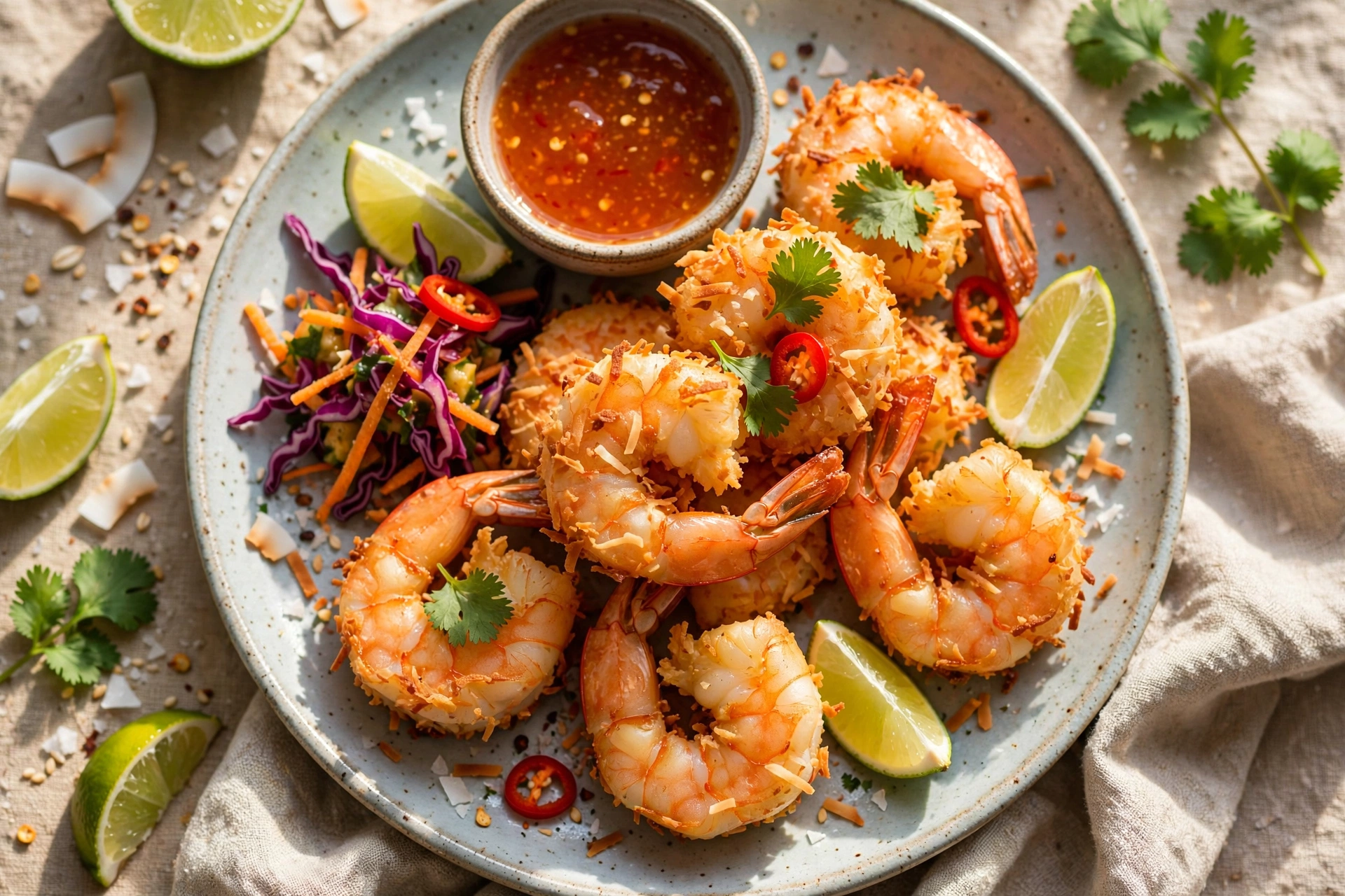 Crispy Coconut Shrimp