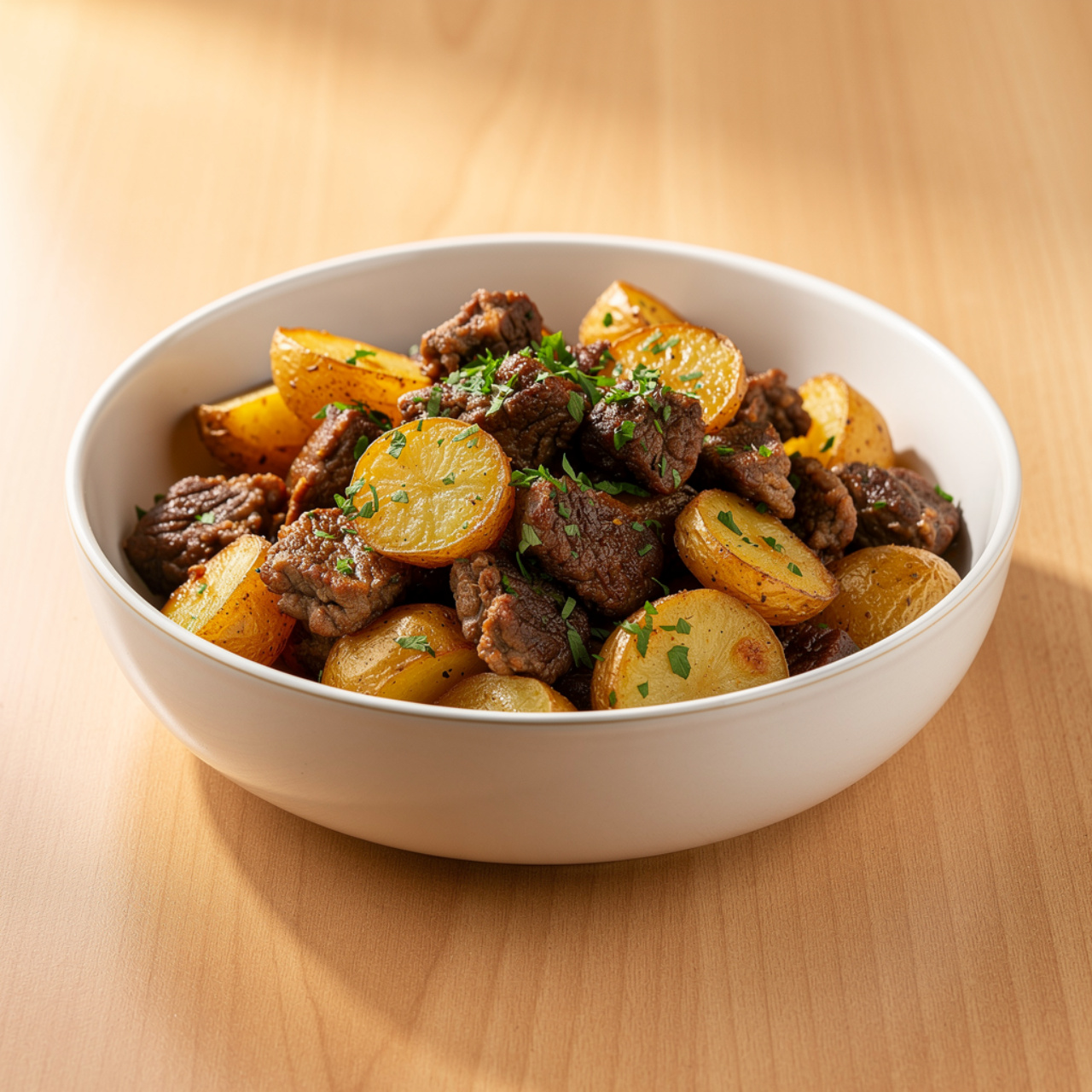 Slow Cooker Beef and Potatoes (Easy Crockpot Dinner)