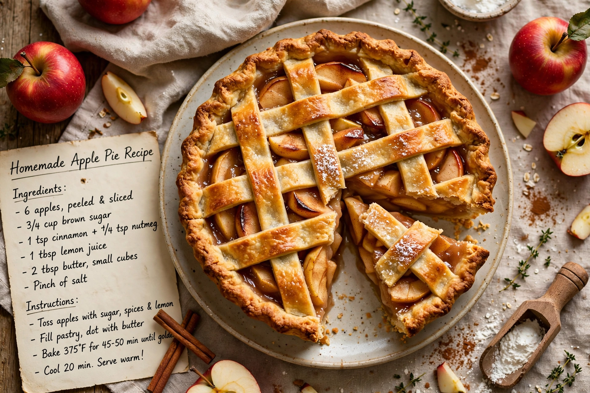 Homemade Apple Pie