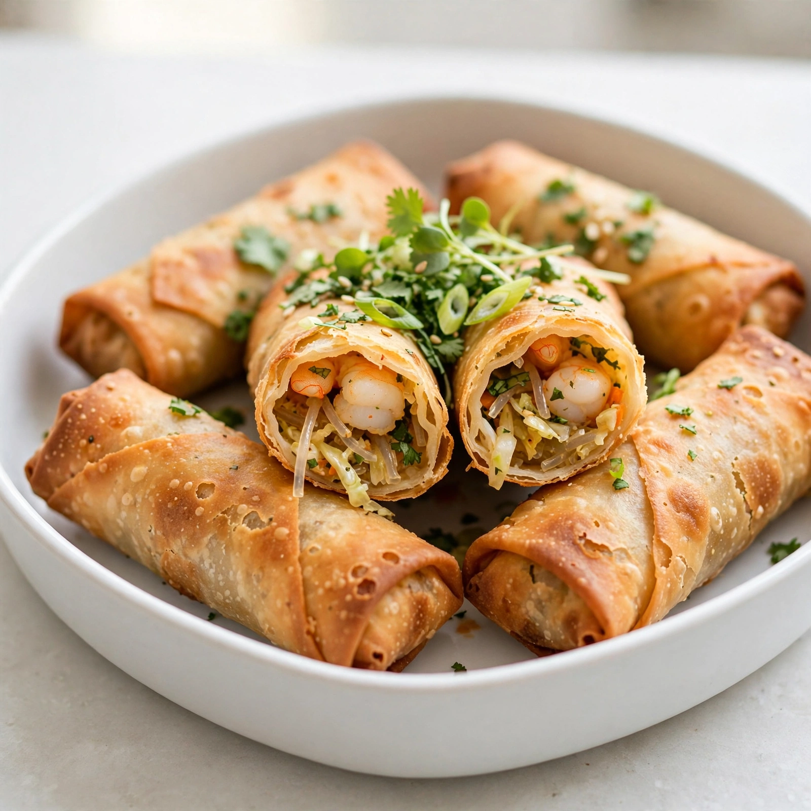 Crispy Shrimp Egg Rolls (Better Than Takeout!)